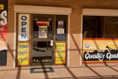 New owners Wayne and Sarah Rethus took over the business on the 1st August 2023 from John and Yoka Dunstan. We are opal miners and Aussie family living our dream in Coober Pedy. Our shop has some rough opal from time to time, handcrafted opal jewellery, opal specimens, local Zebra rock and Australian outback local indigenous art. Come in and say G'day!
